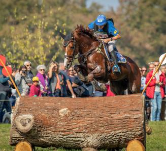Karin Donckers & BWP-goedgekeurde hengst Leipheimer van t Verahof 3de op Grandorse Horse Trials