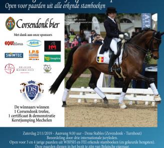 Uitslag 11e Corsendonk Dressage Cup 2019 